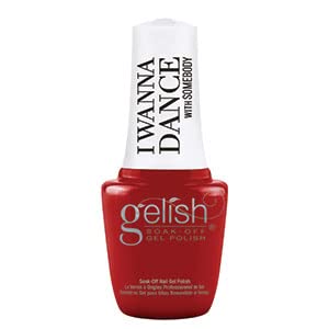 Gelish Gel Nail Polish, I Wanna Dance with Somebody Gel Nail Collection Holiday Gel Nail Polish Collection (Certified Platinum, 9mL)