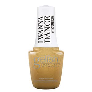 Gelish Gel Nail Polish, I Wanna Dance with Somebody Gel Nail Collection Holiday Gel Nail Polish Collection (Certified Platinum, 9mL)