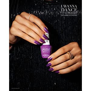 Gelish Gel Nail Polish, I Wanna Dance with Somebody Gel Nail Collection Holiday Gel Nail Polish Collection (Certified Platinum, 9mL)