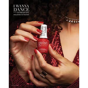 Gelish Gel Nail Polish, I Wanna Dance with Somebody Gel Nail Collection Holiday Gel Nail Polish Collection (Certified Platinum, 9mL)