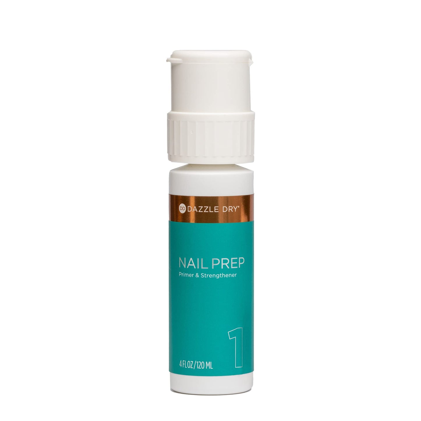 Dazzle Dry Step 1 - Nail Prep, 4 oz (120 mL) + Step 2 - Base Coat + Step 4 - Top Coat (0.5 oz /15 mL each)